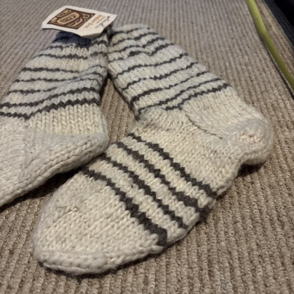 Vintage Eddie Bauer Hand Knit Indian Sox Wool NWT - Picture 3 of 9